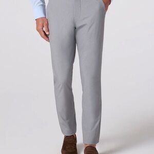 Mizzen+Main Light Gray Helmsman Chino Slim 34